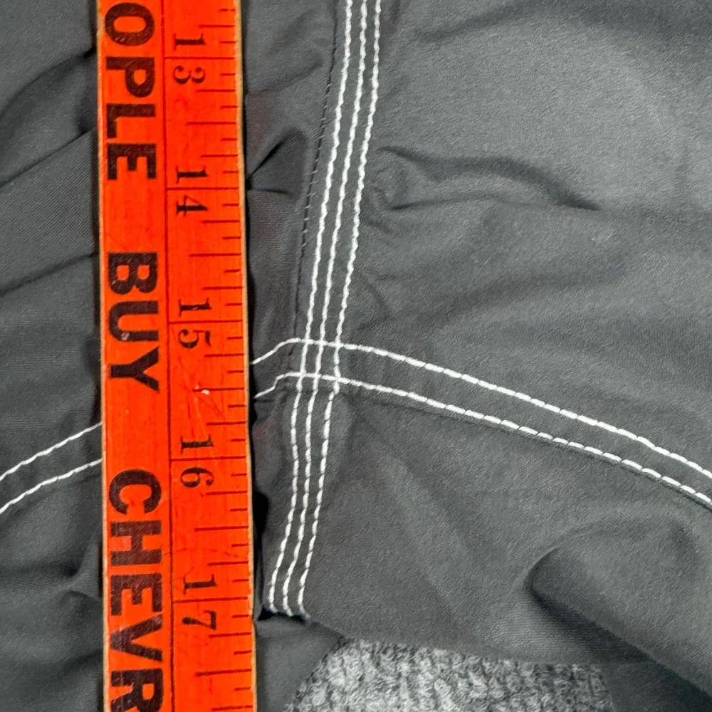 Men's Quick Dry 4X Charcoal Gray Cargo Swim Trunks Board Shorts UPF 50+ Surf